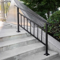 2407 Iron Handrail Stair Railing