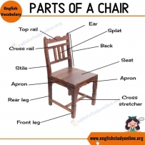 2406 Parts of a chair