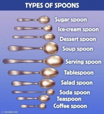 2406 Types of spoons