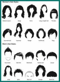 2406 Women's hair style