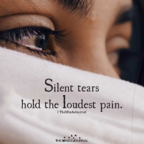 2407 Silent Tears Hold The Loudest Pain