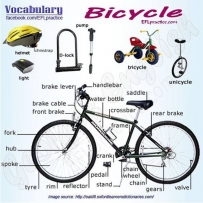 Bicycle Parts Components Names
