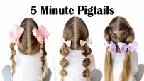 2407 Pigtail hair