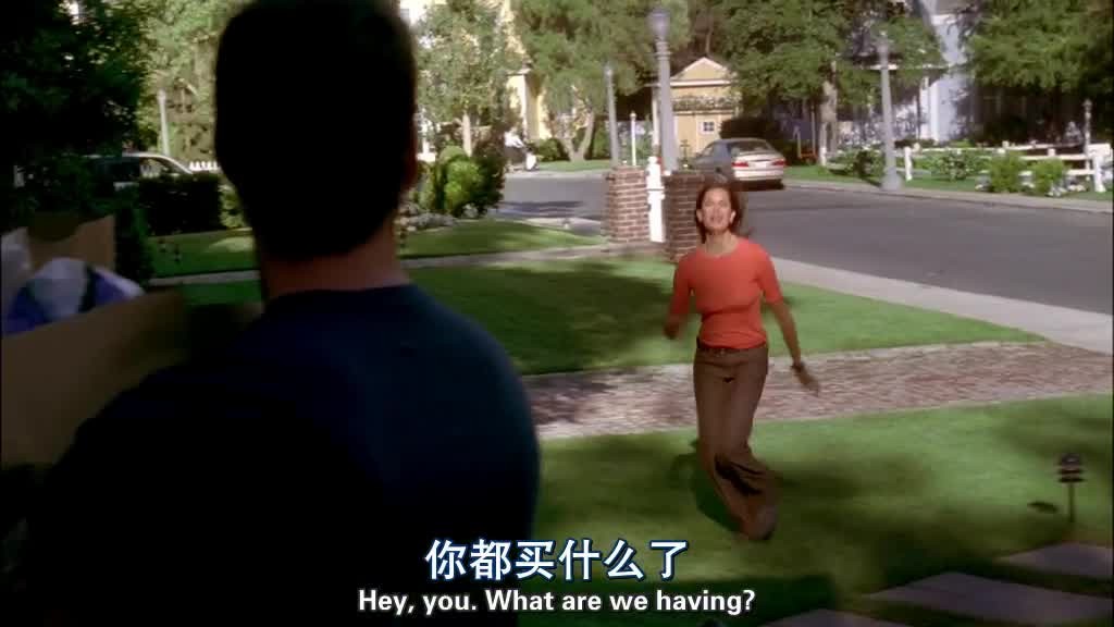 SUSAN runs across his lawn towards him.jpg