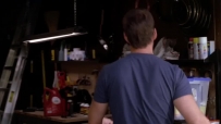 S01E05 He goes into the garage and moves the box again